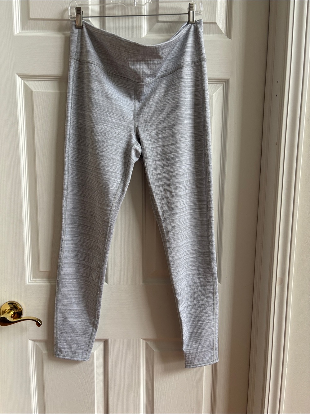 Athleta Light Gray Performance Leggings